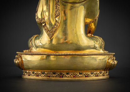 Masterpiece 16 Inch Shakyamuni Buddha Statue: Perfect for Spiritual Practice