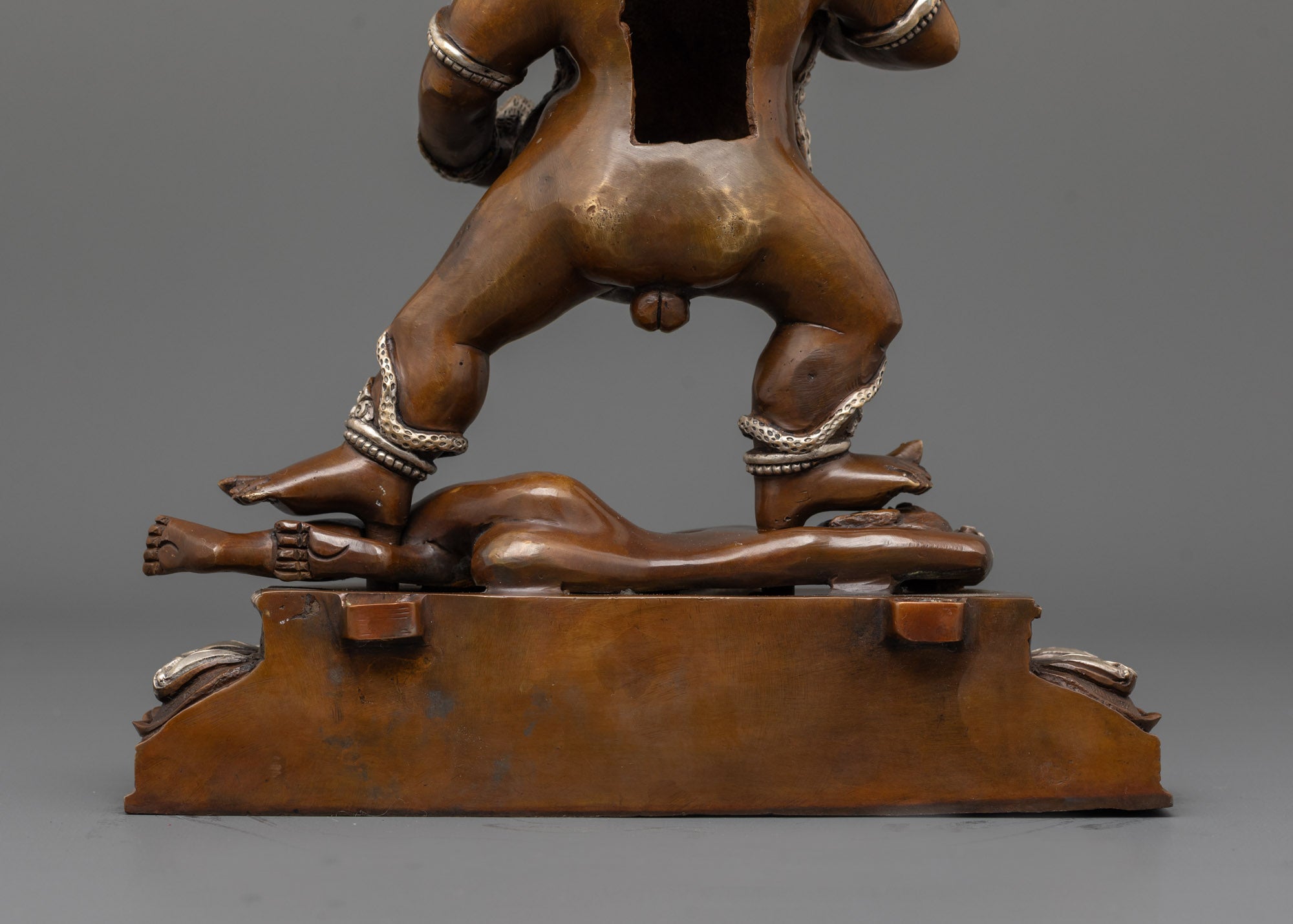 Black Dzambhala Statue | Authentic Handmade Spiritual Sculpture
