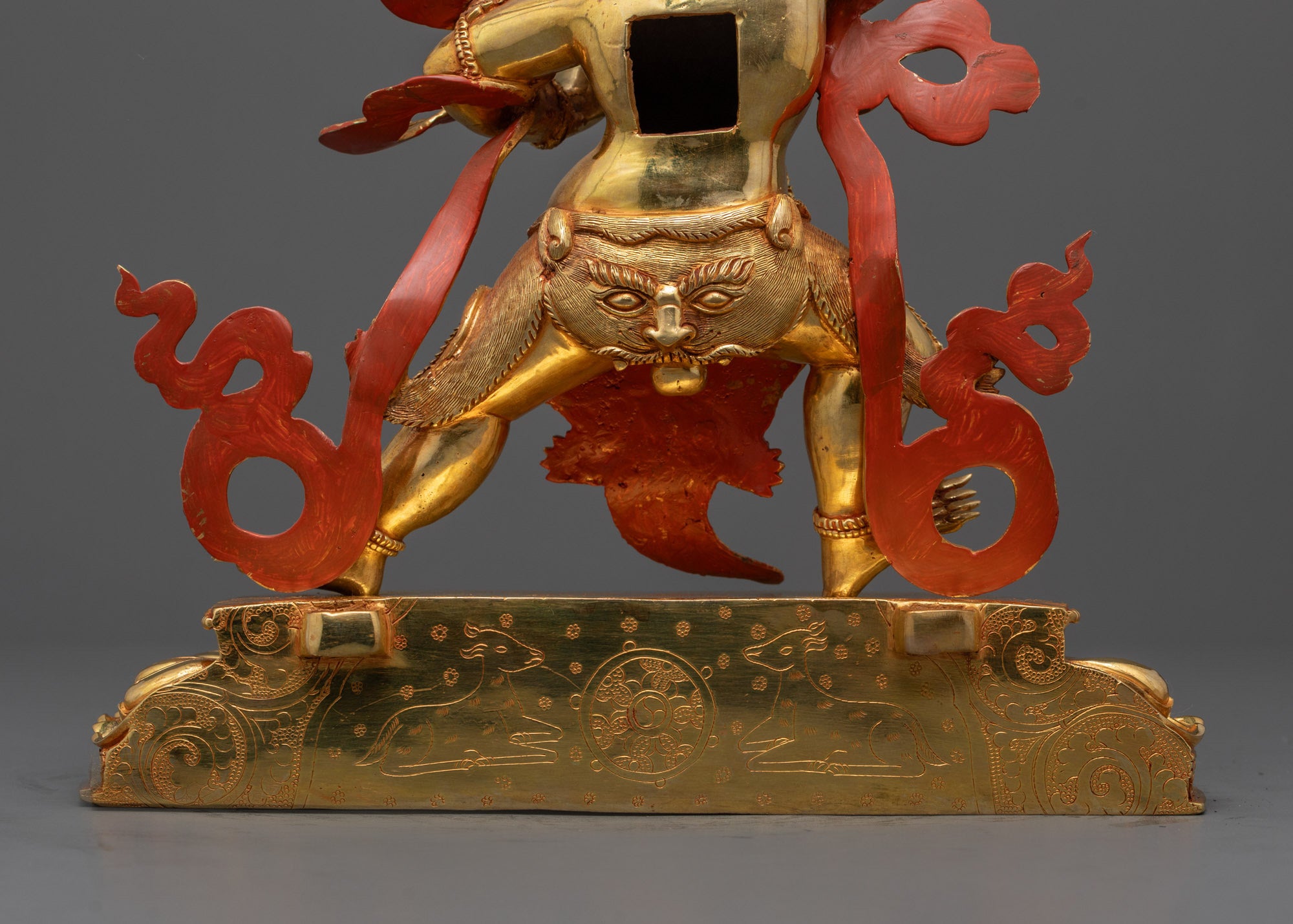 Chana Dorje Vajrapani Statue | Handmade Art of Fierce Protector