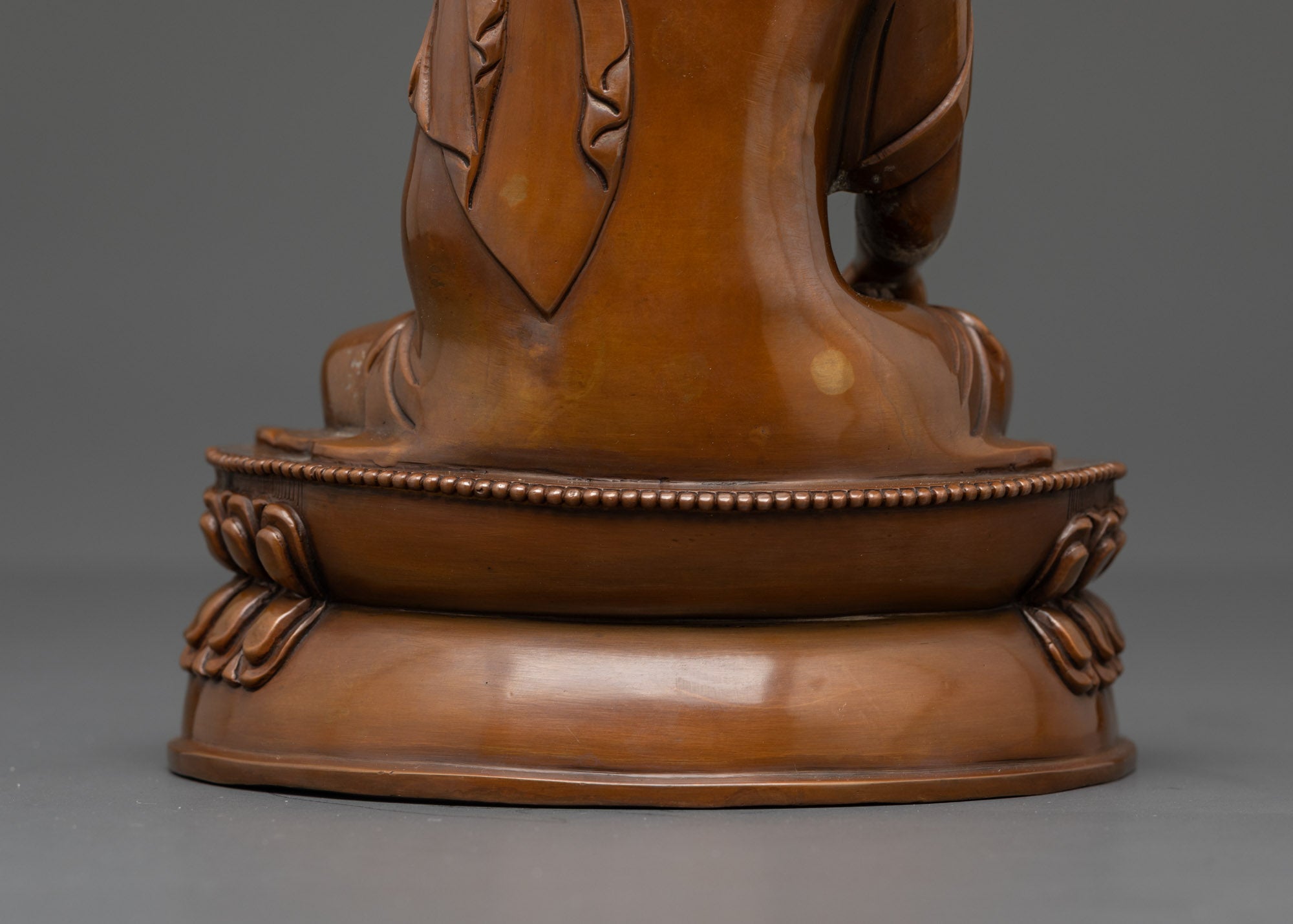 Statue of Shakyamuni Buddha | Tibetan Oxidized Buddha for Blessings