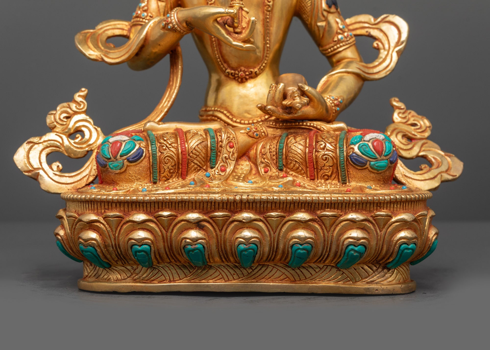 Authentic Vajrasattva Statue | Handmade Nepalese Buddhist Statue