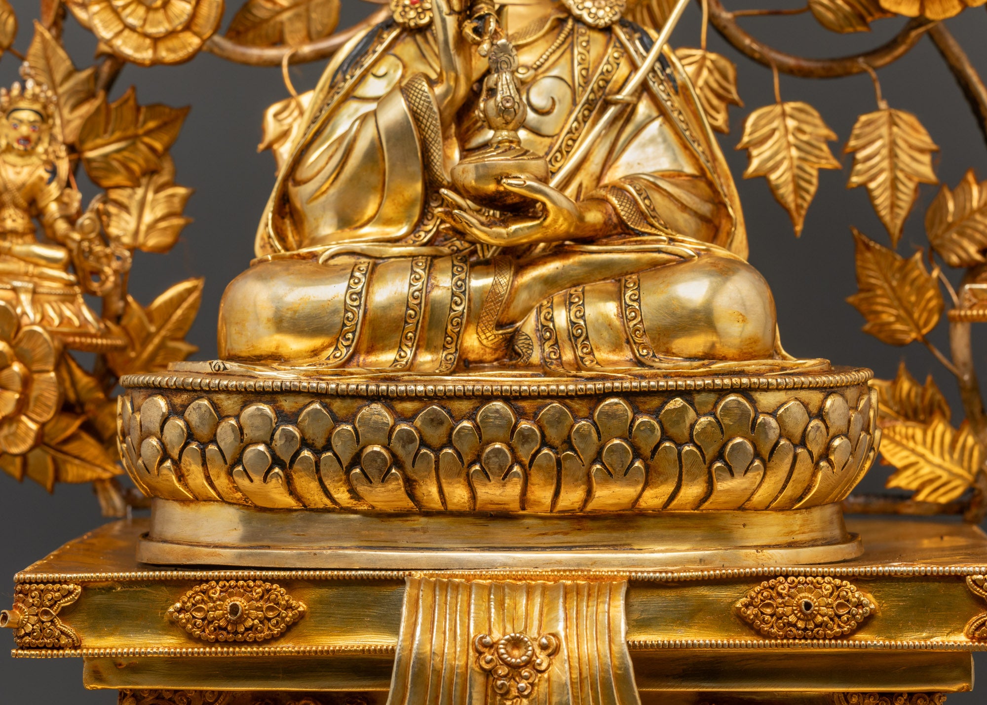 Authentic Guru Sangey Set Statue | Himalayan Buddhist Sculpture