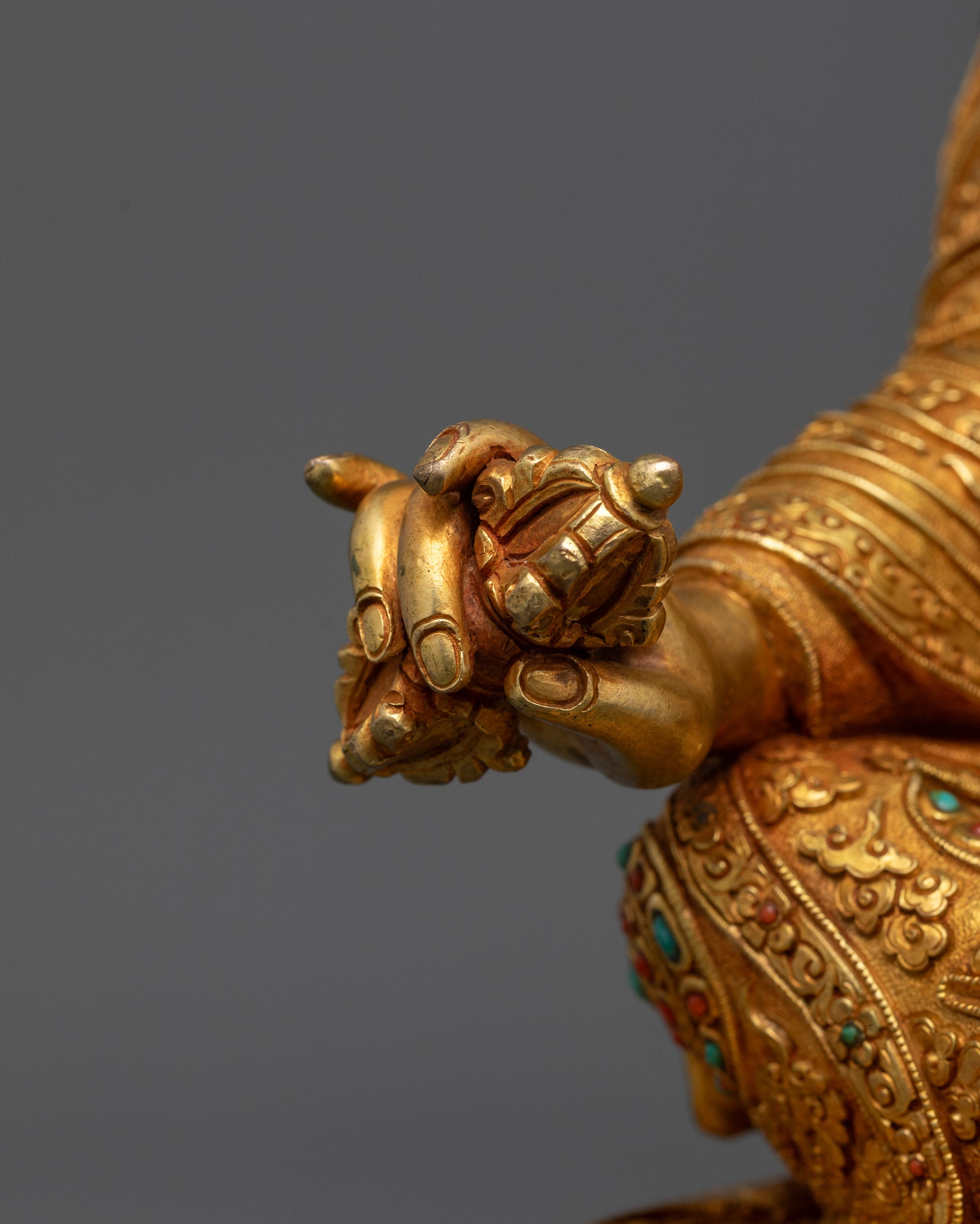 Padmasambhava Statue | Traditional Guru Rinpoche Buddhist Figurine