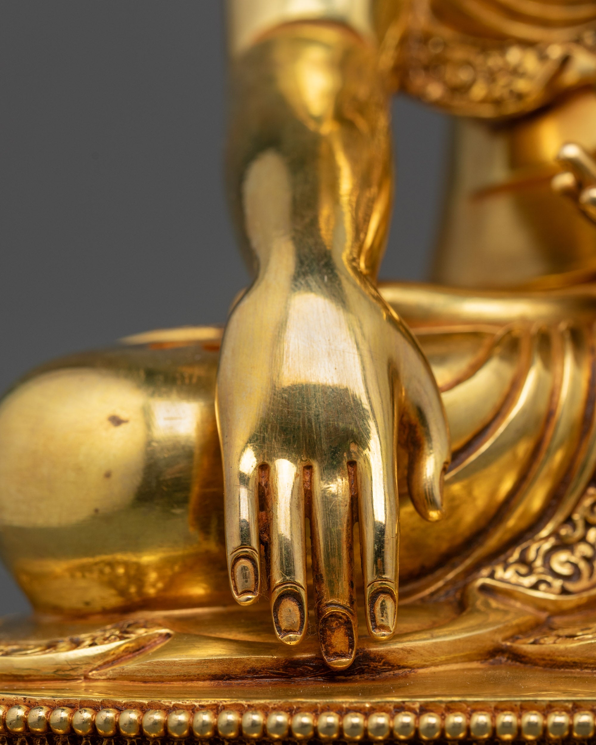 Vajrayana Shakyamuni Buddha Statue | Traditional Himalayan Art