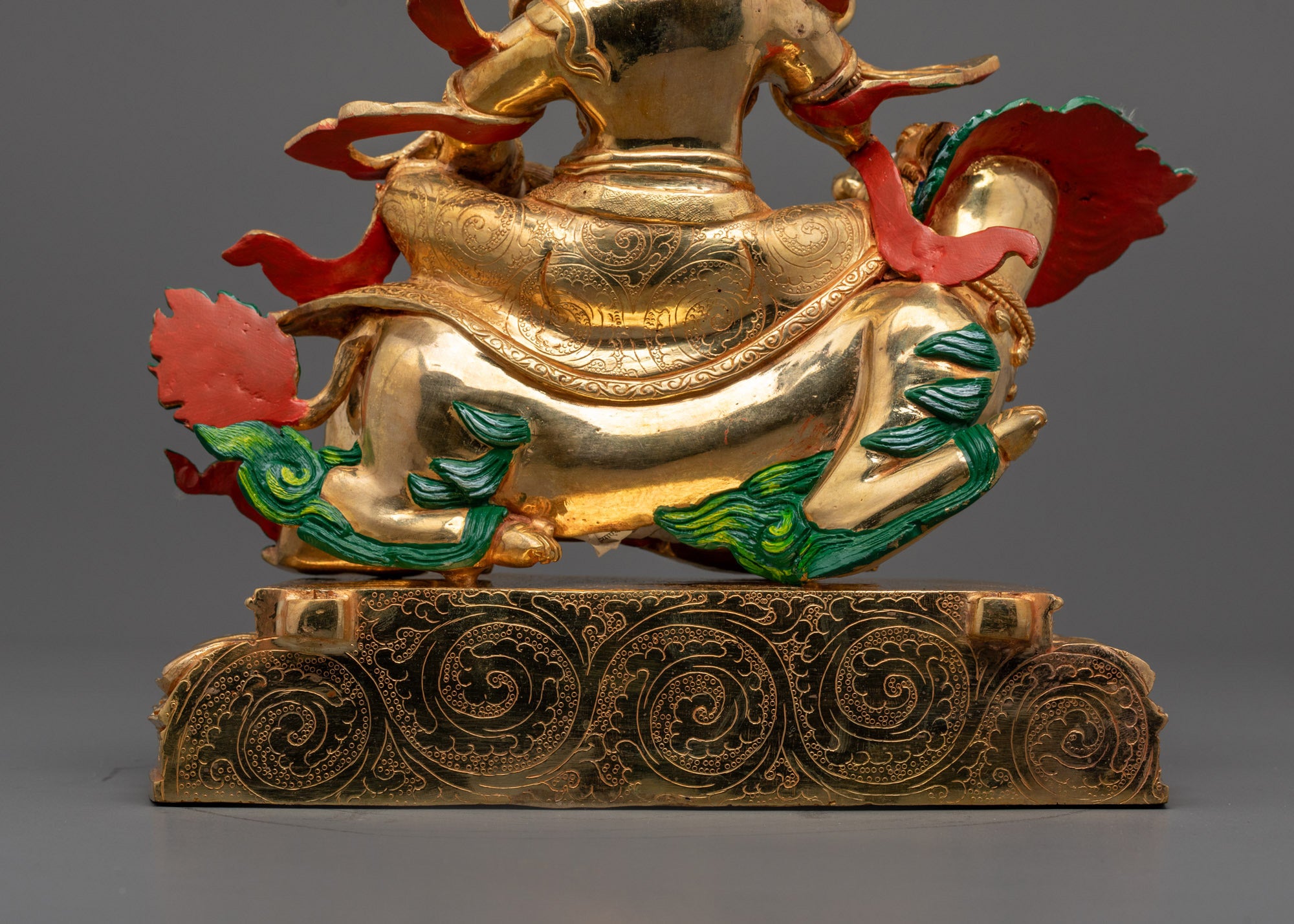 Nepalese Namtoshe Statue | Gold Fire-Gilded Buddhist Deity