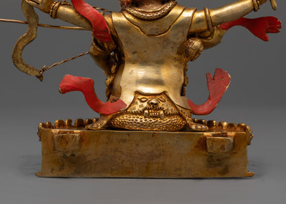 Fierce Rahula Statue | Hand-Carved Dharma Protector