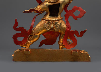 Sacred Bodhisattva Vajrapani Sculpture | Handmade in Patan Nepal