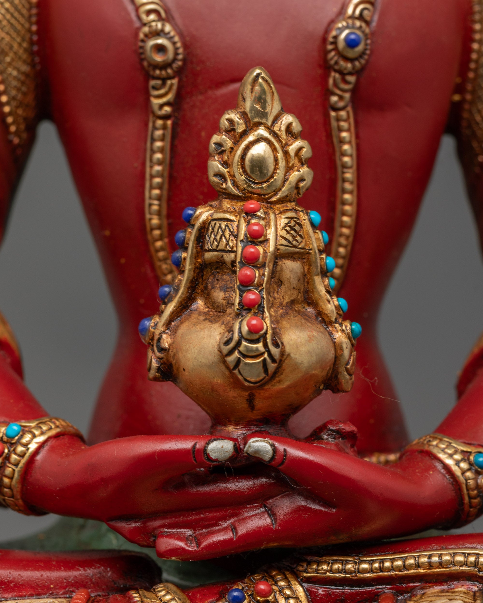 Longevity Buddha Amitayus Statue | Himalayan Buddhist Artwork