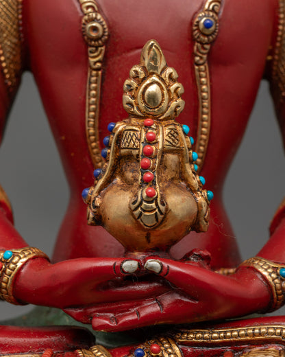 Longevity Buddha Amitayus Statue | Himalayan Buddhist Artwork
