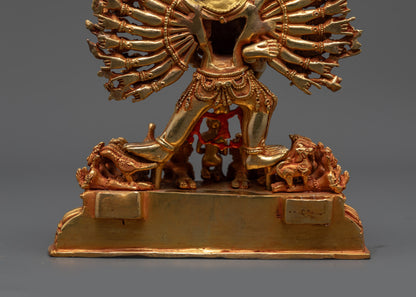 Yamantaka Yab-Yum Buddhist Statue | Powerful Tantra Ritual Art