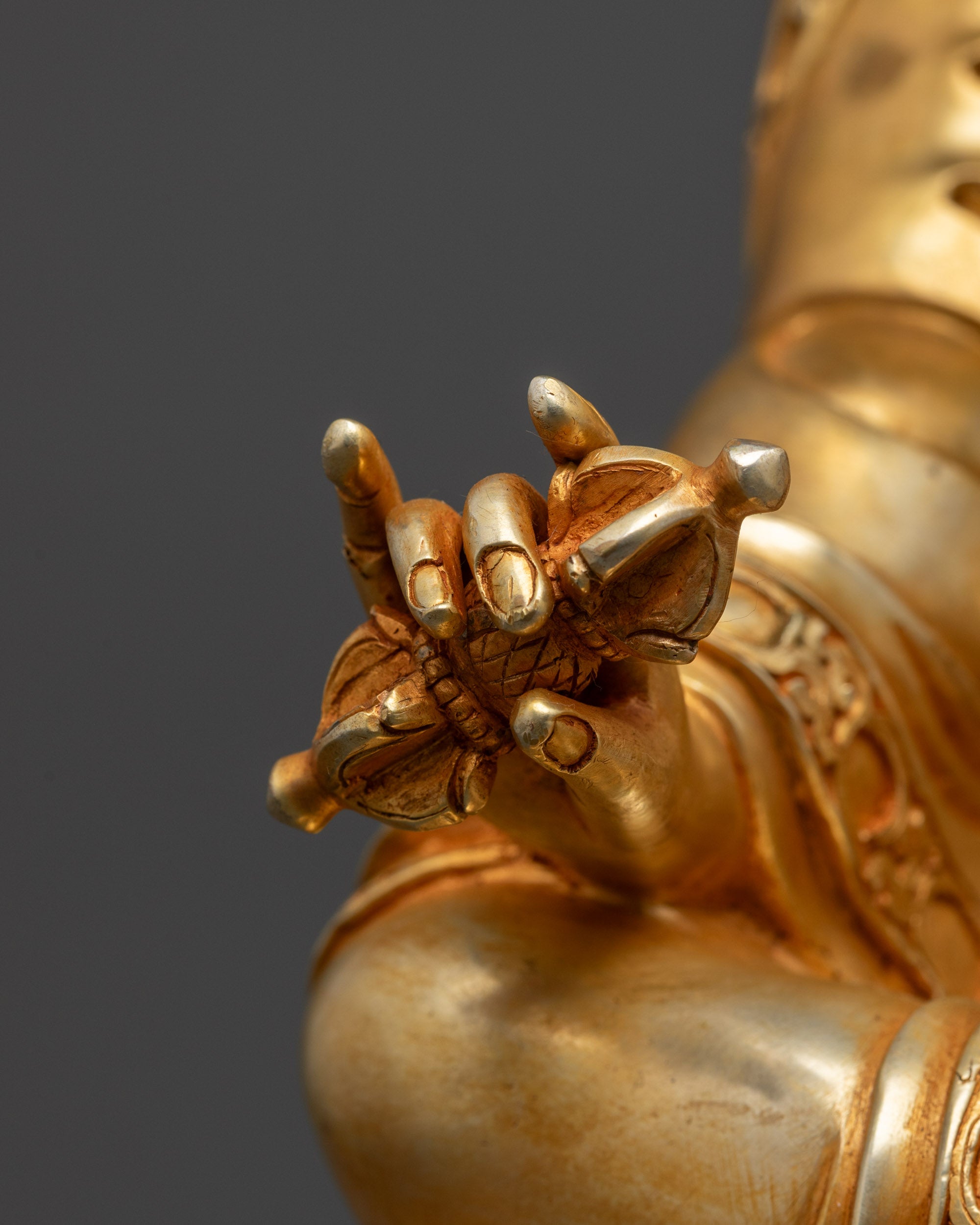 Padmasambhava Guru Rinpoche Statue | Sacred Nepalese Buddhist Art