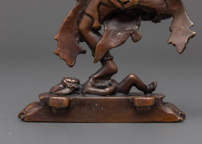 Oxidized Dorje Phagmo Statue | Sacred Tibetan Buddhist Deity