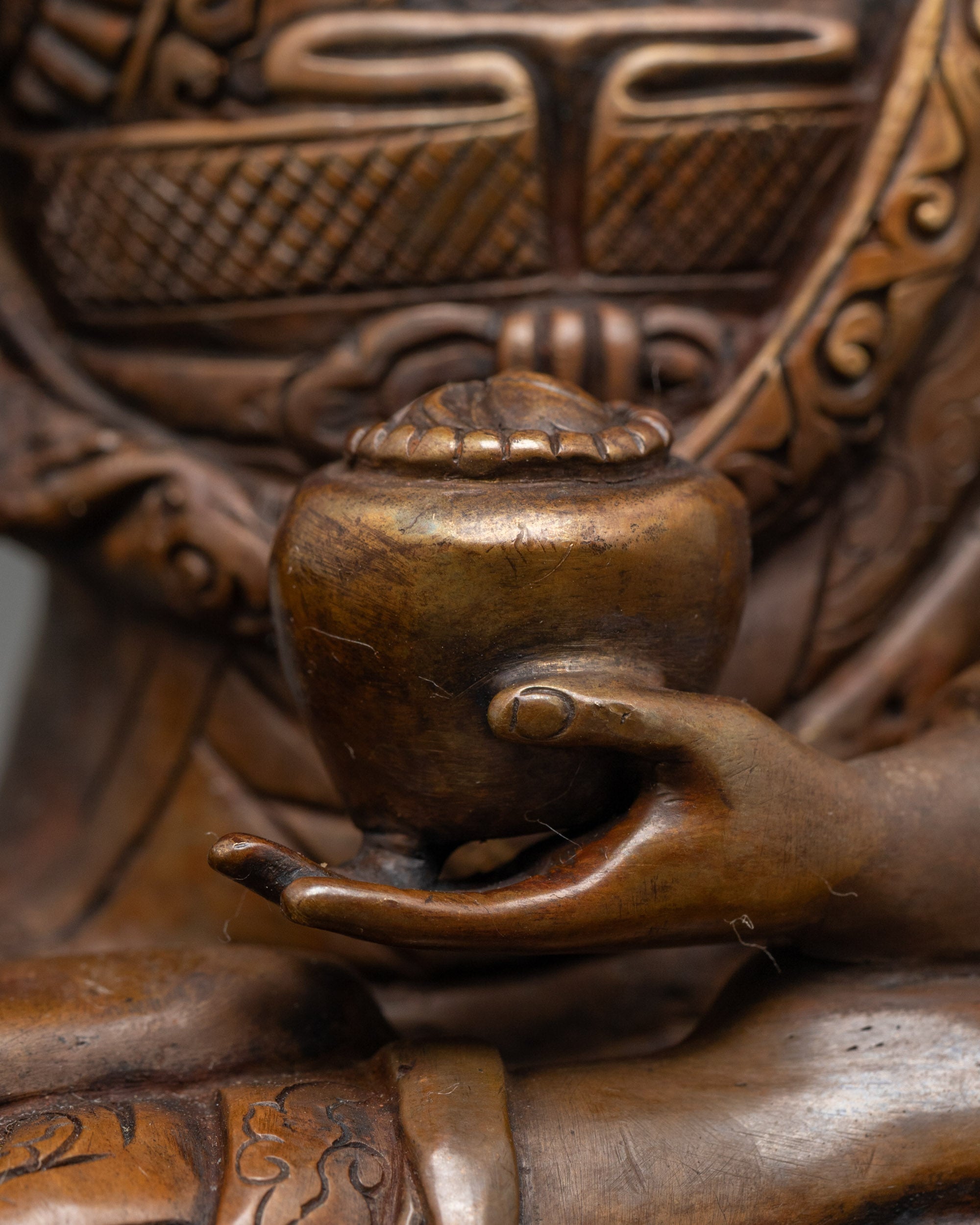 Shakyamuni Buddha Sculpture | Authentic Himalayan Buddhist Statue