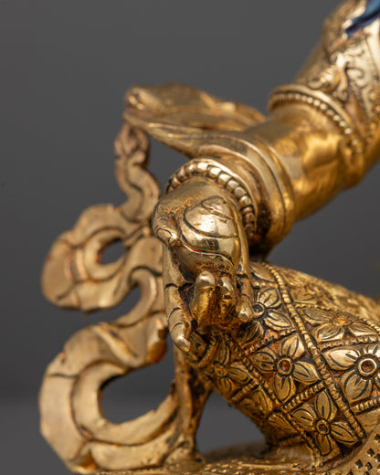 Nepal Artisan Dzambhala Statue | Symbol of Wealth, Luck & Abundance
