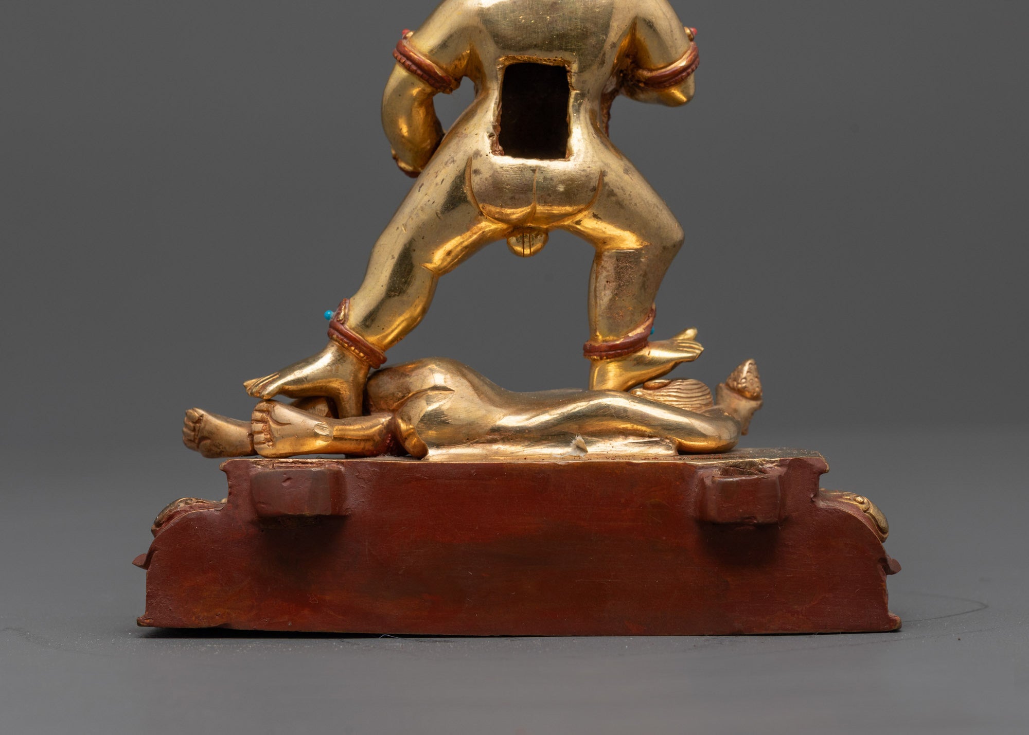 Black Dzambhala Statue | Buddhist Prosperity Protector