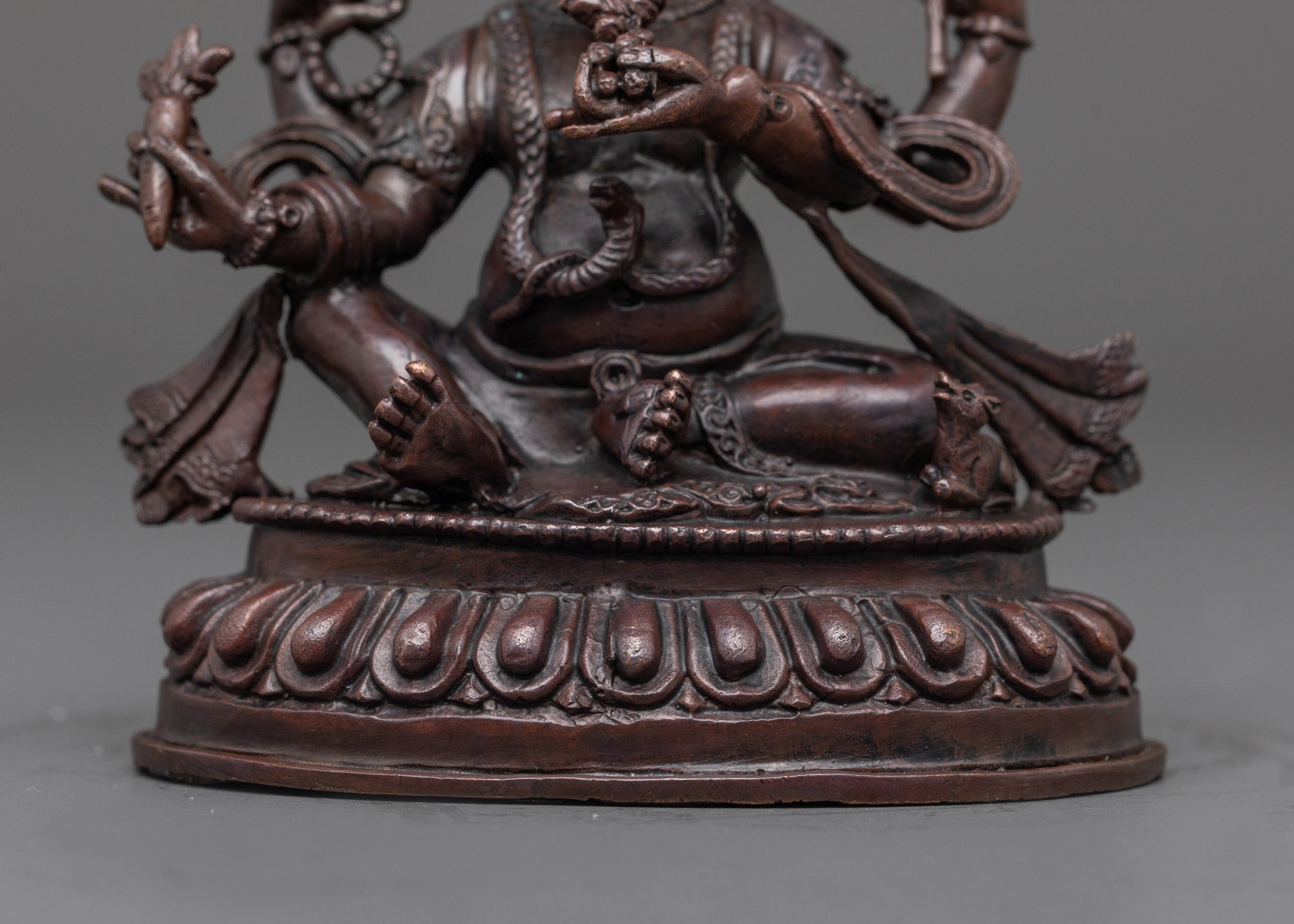 Oxidized Lord Ganesha Statue | Precision Made Divine Idol for Pooja