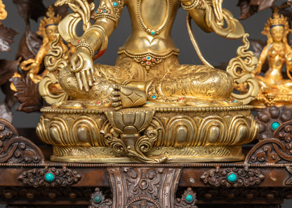 21 Tara Statue Set | Tree Collection with 21 Manifestations of Tara
