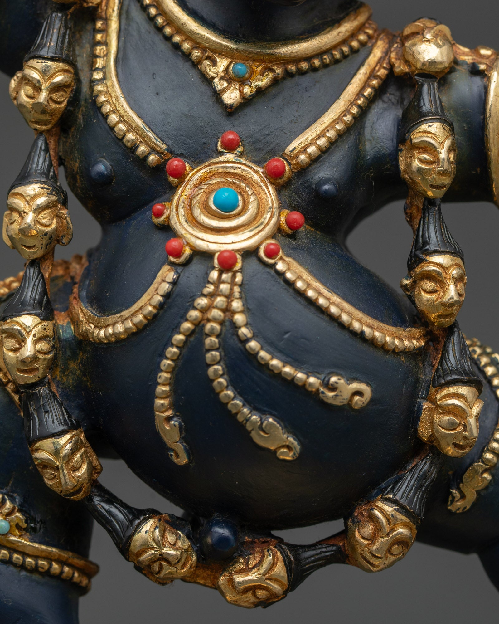 Authentic Yamantaka Statue | Sacred Himalayan Buddhist Artwork