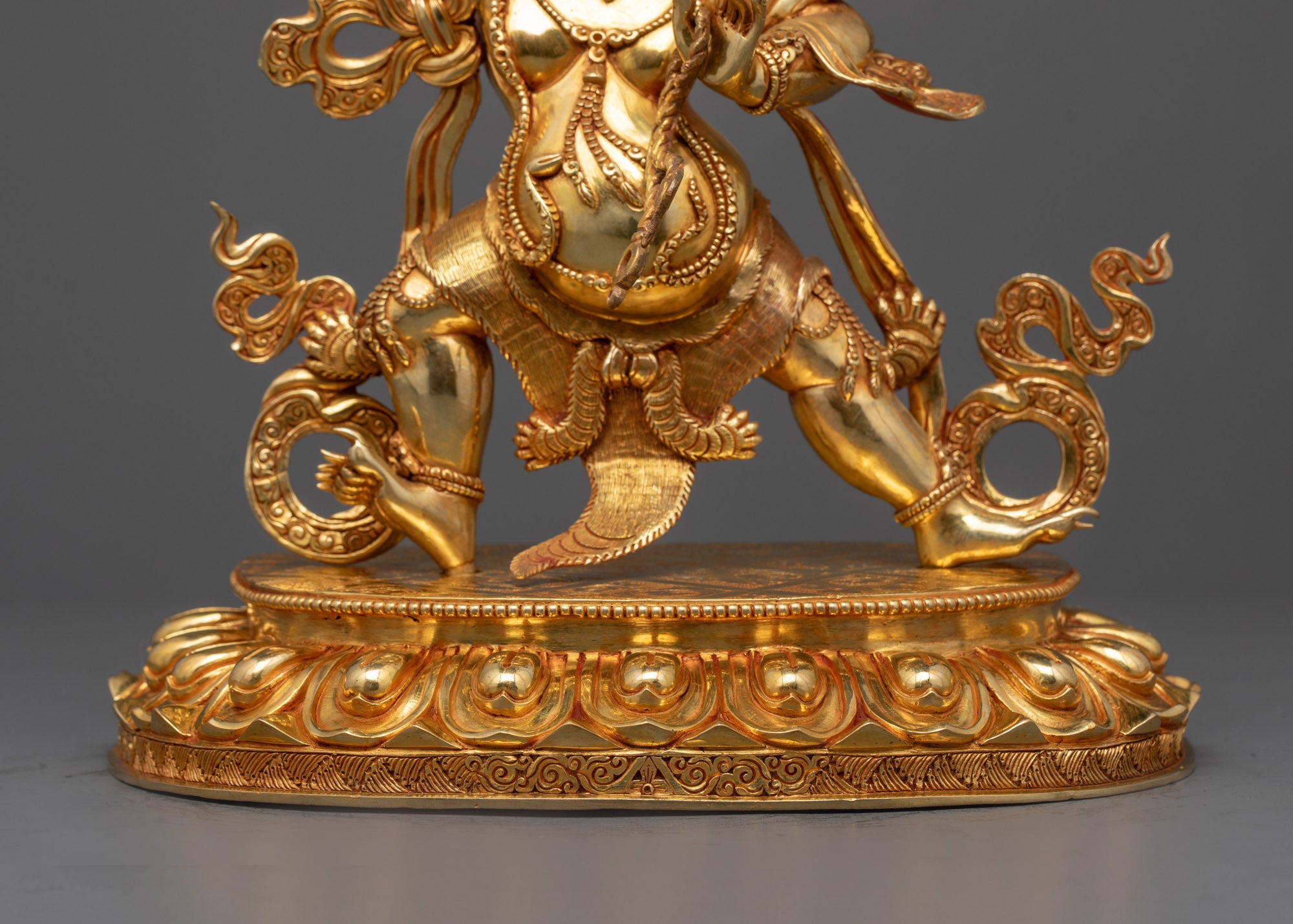 Chana Dorje Vajrapani Statue | Handmade Art of Fierce Protector