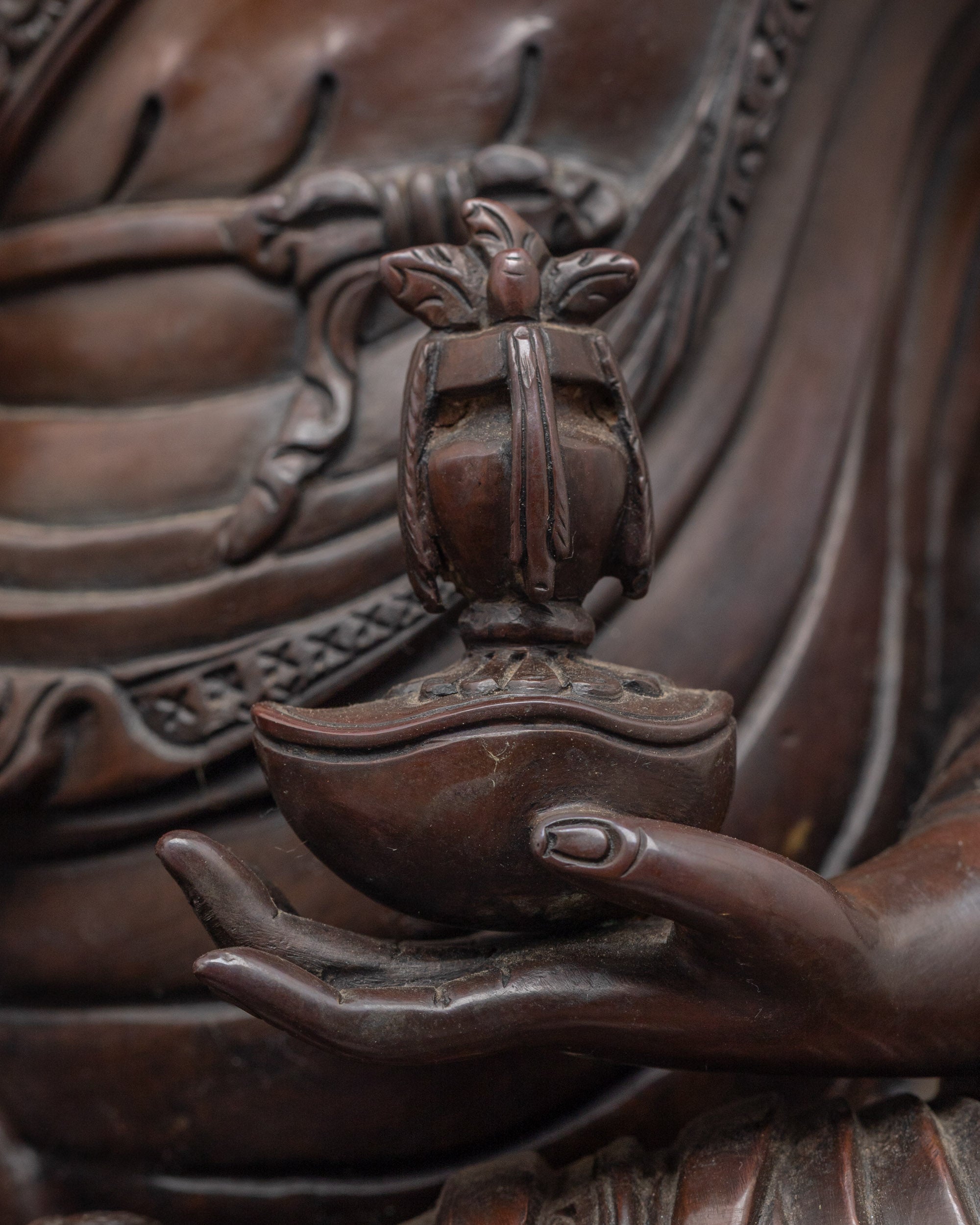 Spiritual Padmasambhava Statue | Himalayan Art for Devotional Spaces