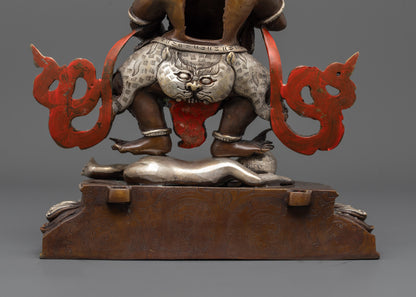 Sakya Mahakala Statue | Sacred Handcrafted Sculpture from Nepal
