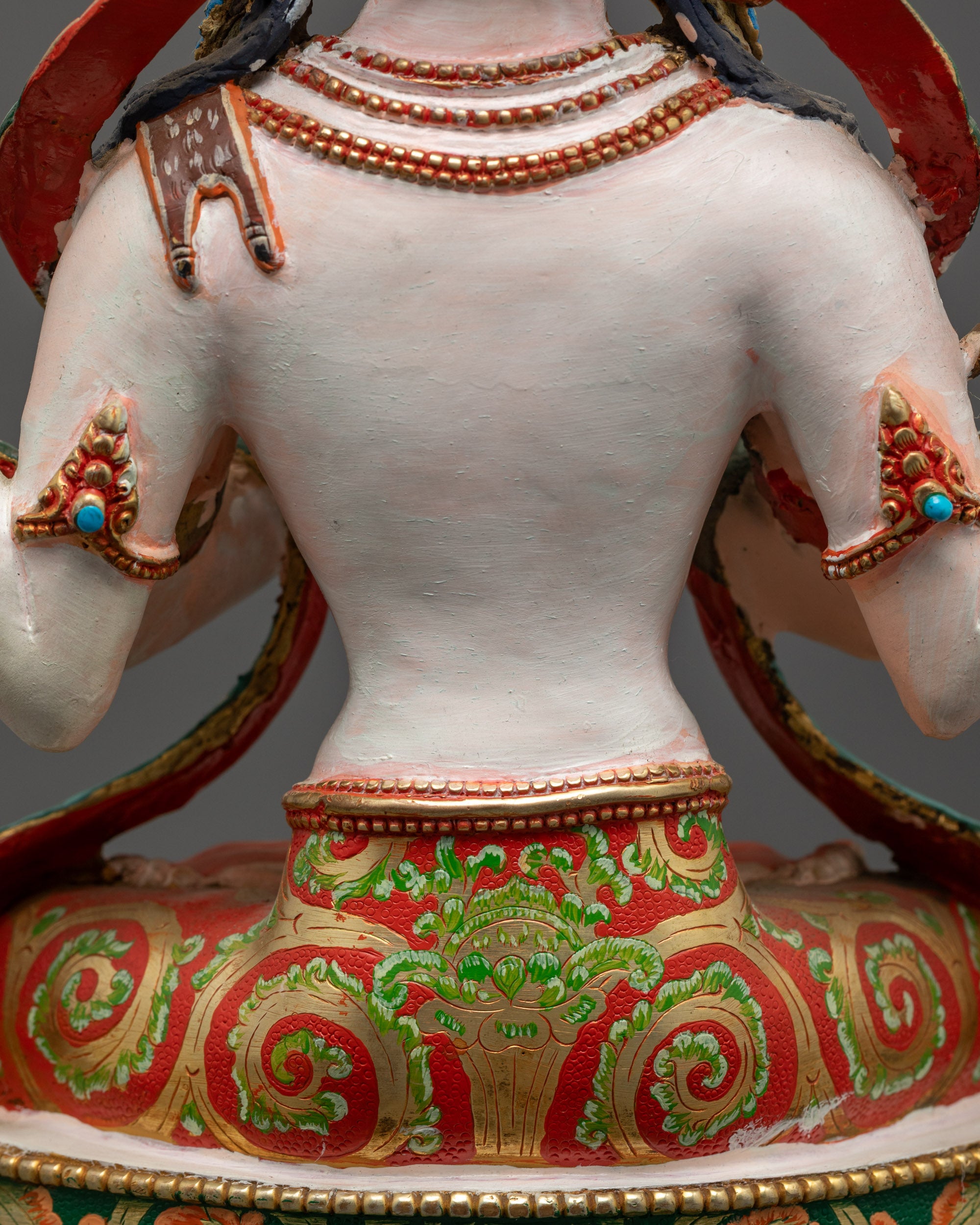 Four-Armed Avalokiteshvara Statue | Detailed Handmade Himalayan Statue