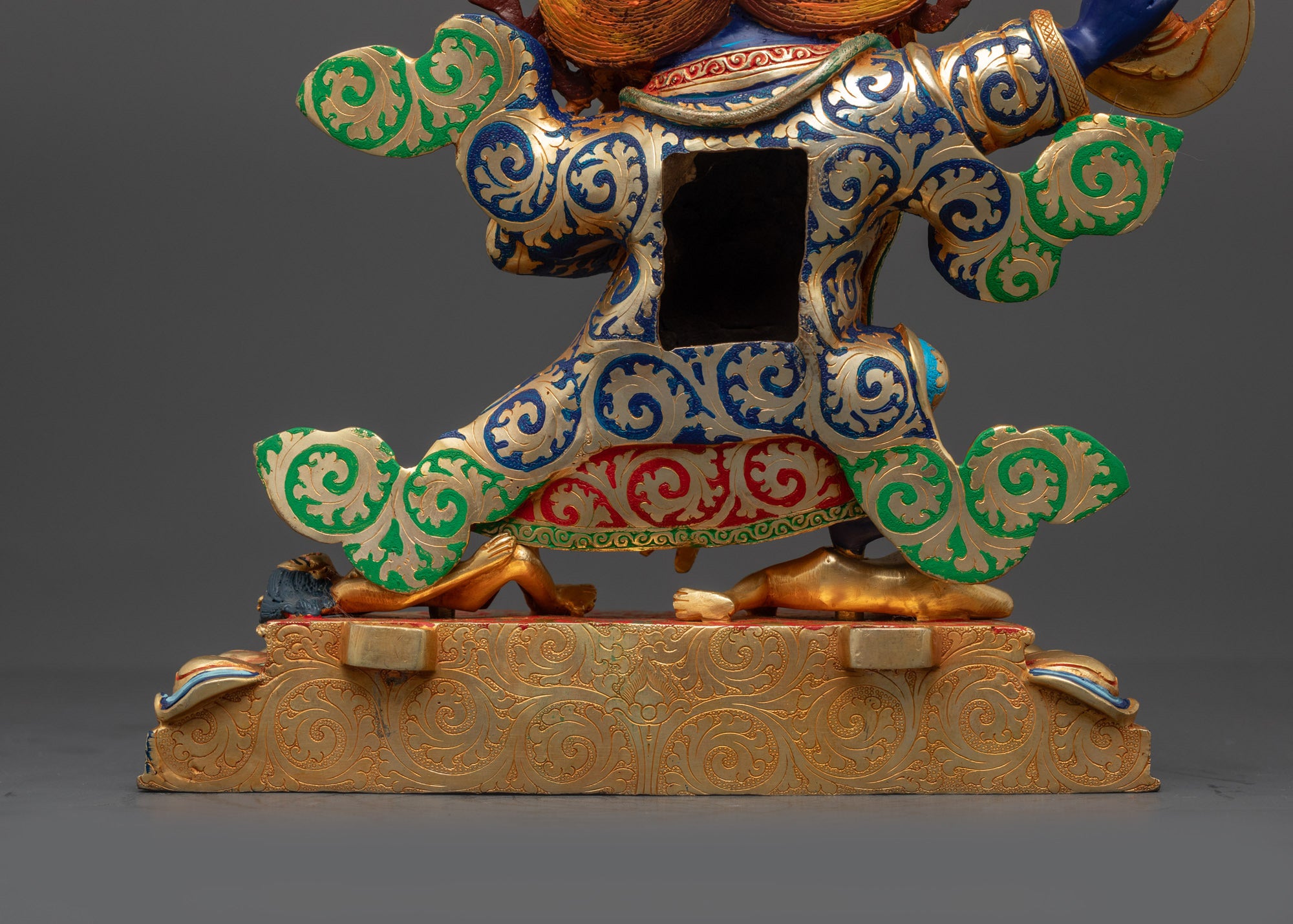 Mahakala Bernagchen Statue | Handcrafted Fierce Protector of Dharma