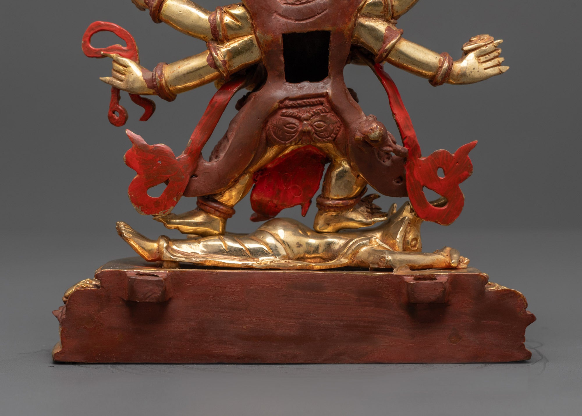 Six-Armed Mahakala Statue | Defender of Vajrayana Traditions