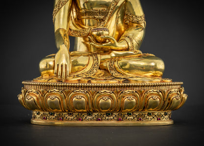 Masterpiece 16 Inch Shakyamuni Buddha Statue: Perfect for Spiritual Practice