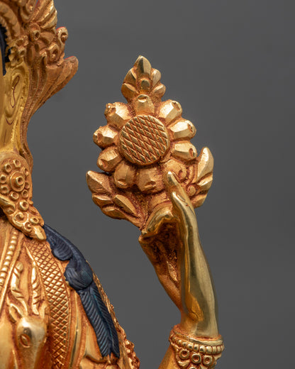 Buddhist Chenrezig Statue | Artisan-Crafted Meditation Deity Artwork