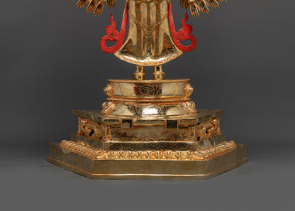 Thousand-Armed Avalokiteshvara Statue | Tibetan Buddhist Sculpture
