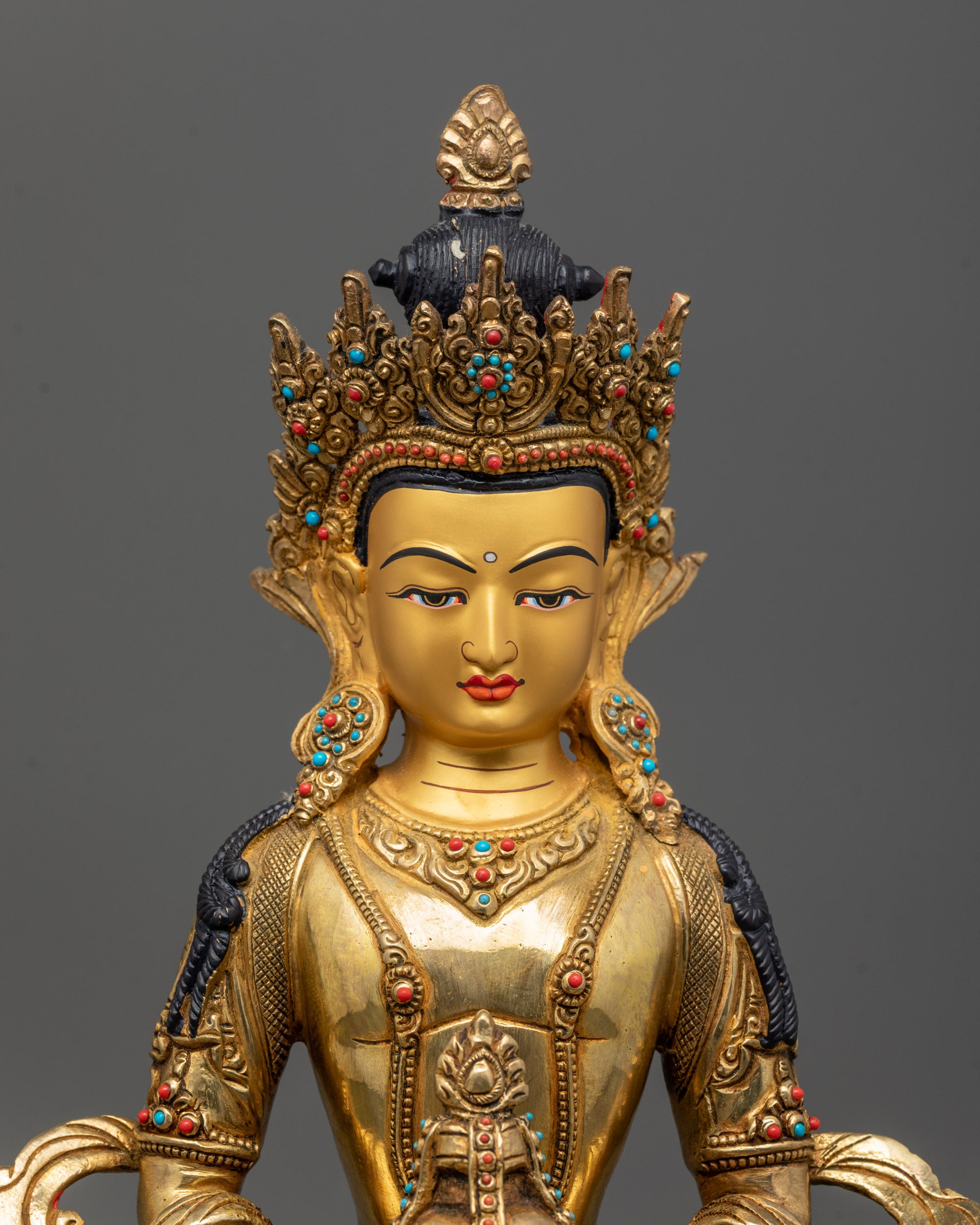 Traditional Statue of Amitayus | Buddha of Longevity