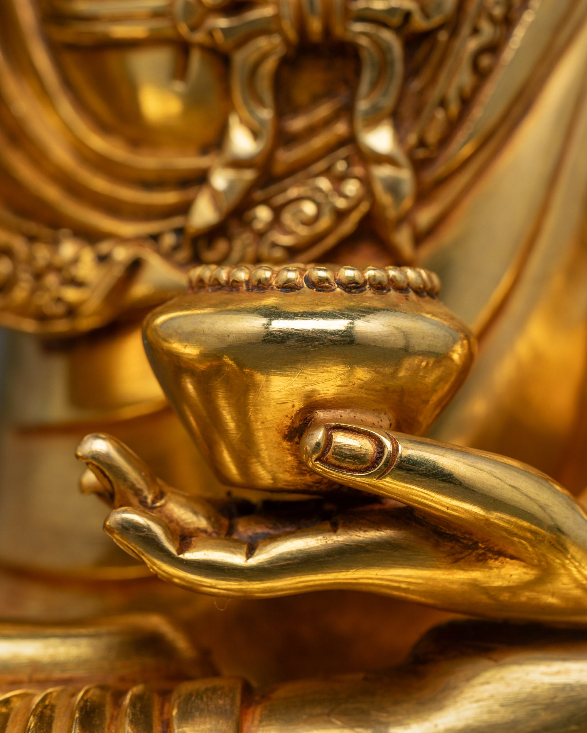 Vajrayana Shakyamuni Buddha Statue | Traditional Himalayan Art