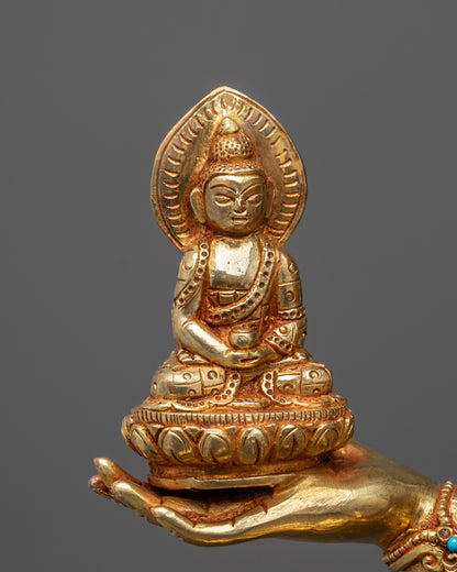 Buddhist Namgyalma Statue | Traditional Himalayan Craftsmanship