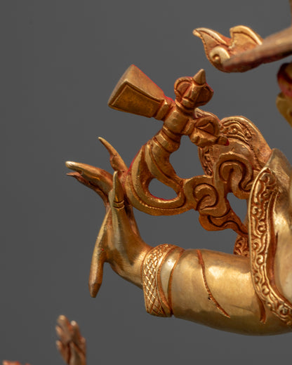 Tibetan Mahakala Statue