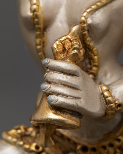 Nepalese Machig Labdron Statue | Hand-Carved with Premium Detail
