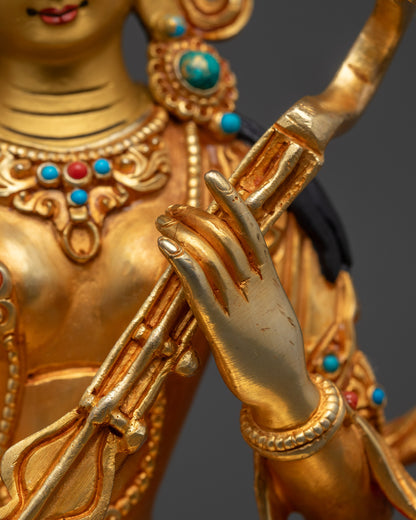 Saraswati Statue | Handcrafted Goddess of Knowledge Sculpture