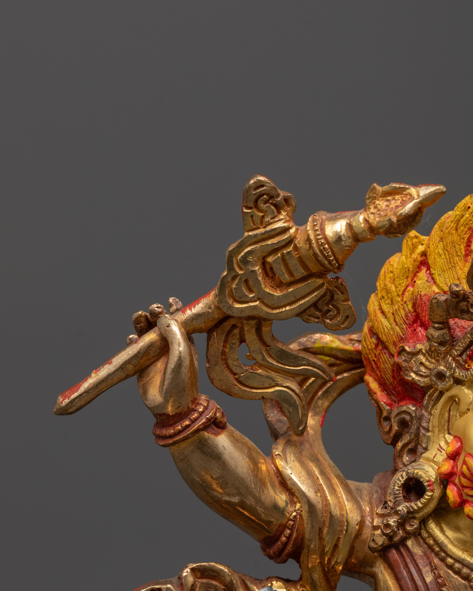 White Dzambhala Statue | Spiritual Protector & Wealth Bringer