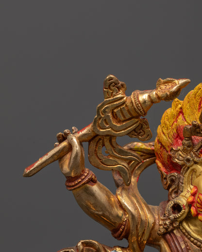 White Dzambhala Statue | Spiritual Protector & Wealth Bringer
