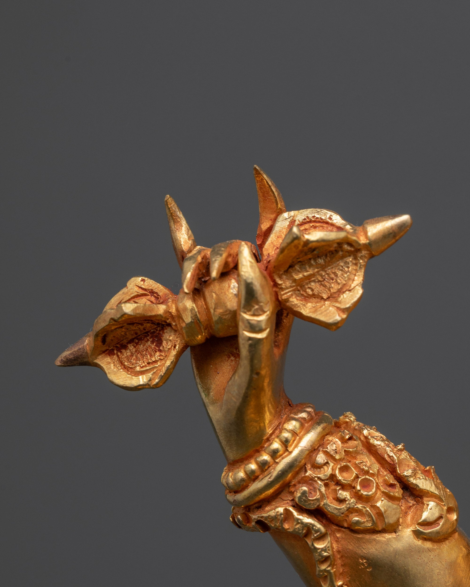 Sacred Bodhisattva Vajrapani Sculpture | Handmade in Patan Nepal