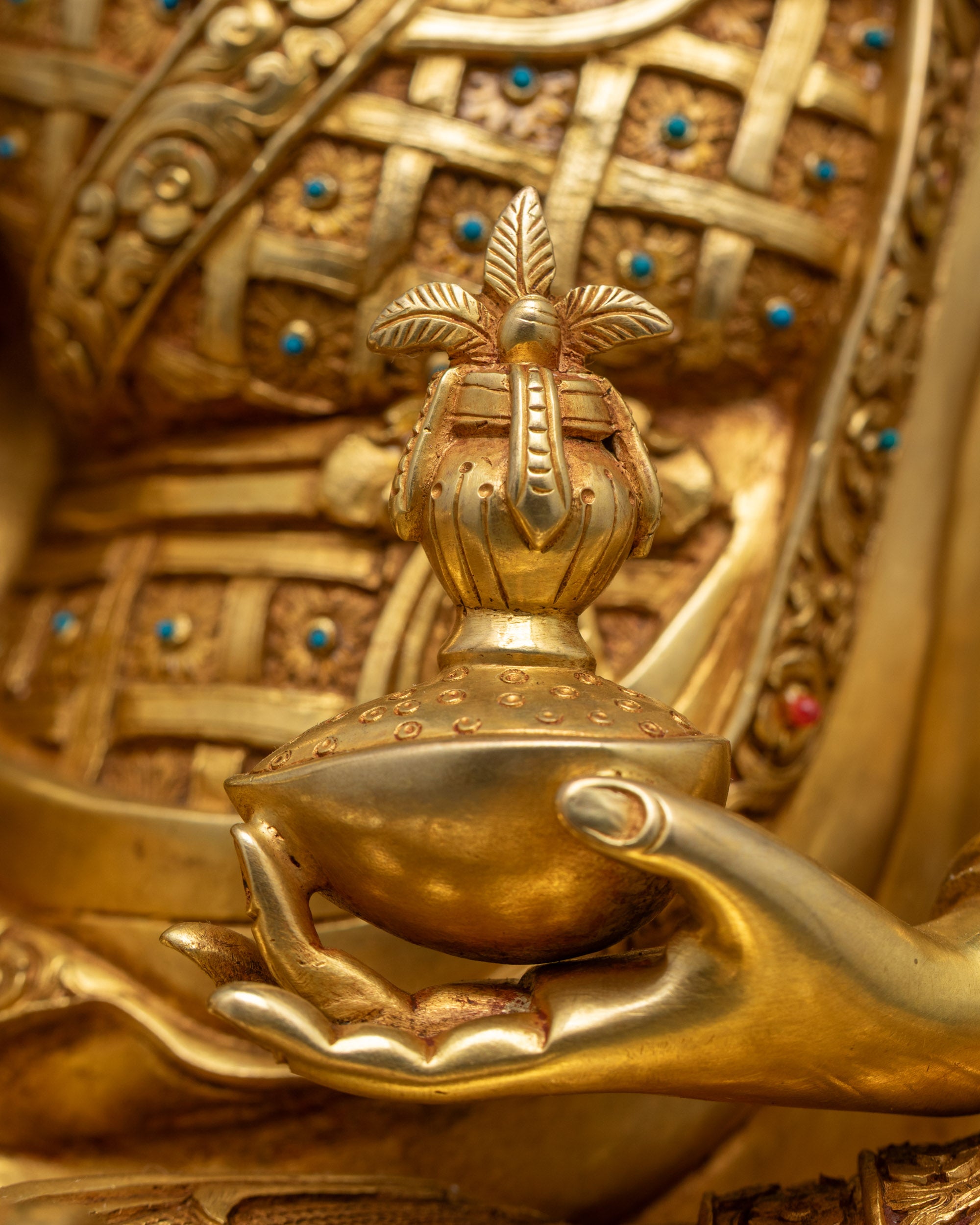 Handcrafted Guru Rinpoche Statue | Embodiment of Protection