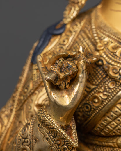 Tsokye Dorje Statue | Vajra Guru Spiritual Sculpture from Nepal