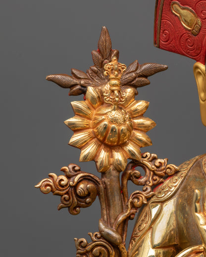 Handcrafted Nyamme Sherab Gyaltsen Statue | Tibetan Buddhist Sculpture