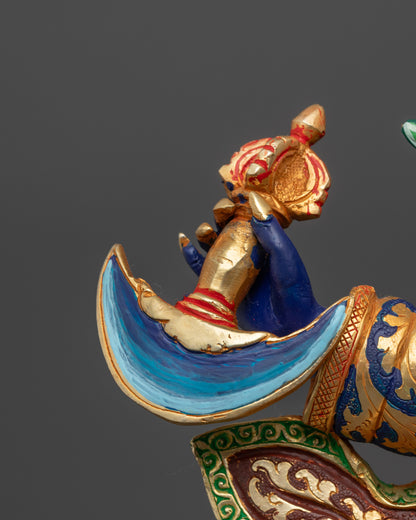 Mahakala Bernagchen Statue | Handcrafted Fierce Protector of Dharma