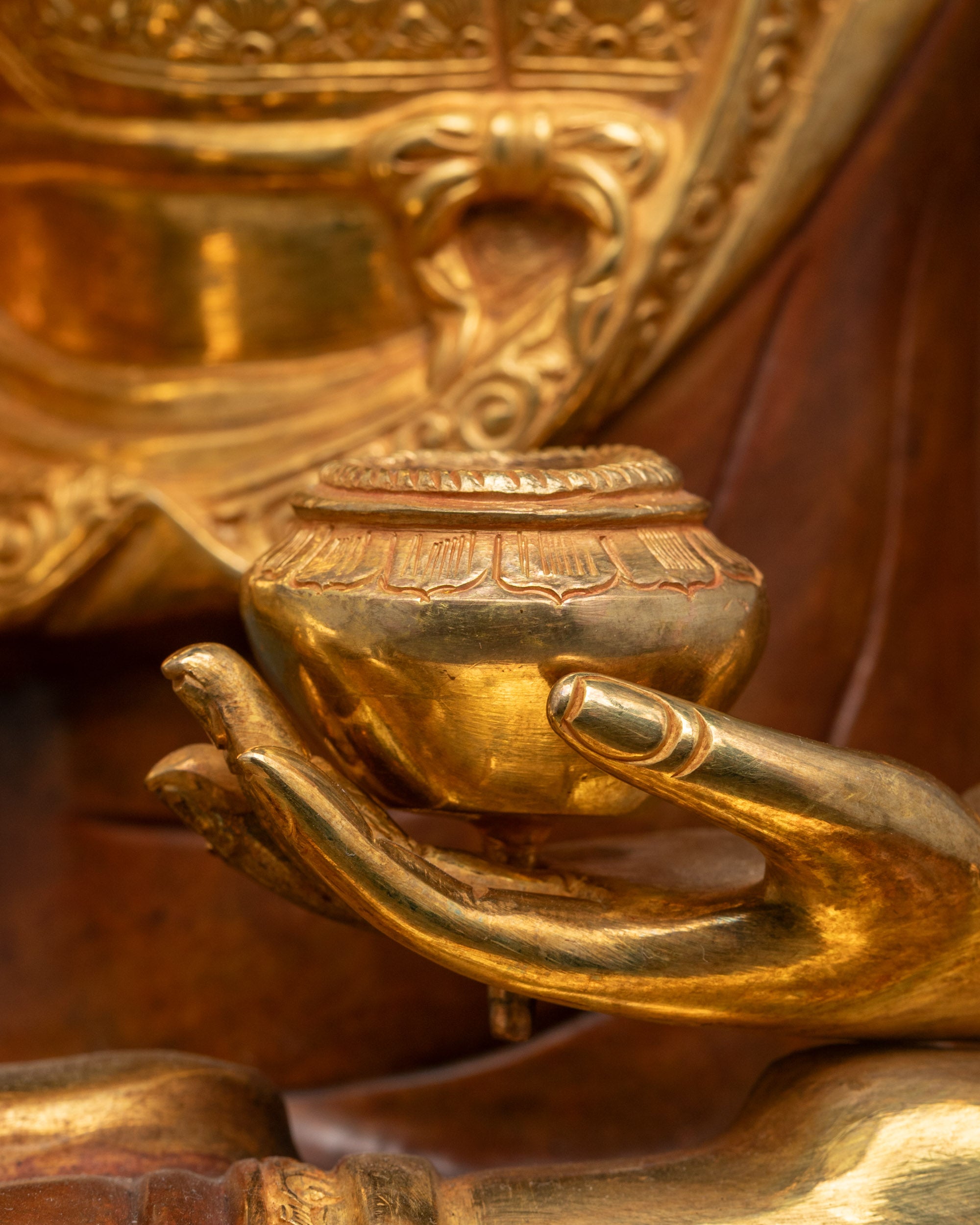 Shakyamuni Buddha Mantra Statue | Enlightenment and Spiritual Energy