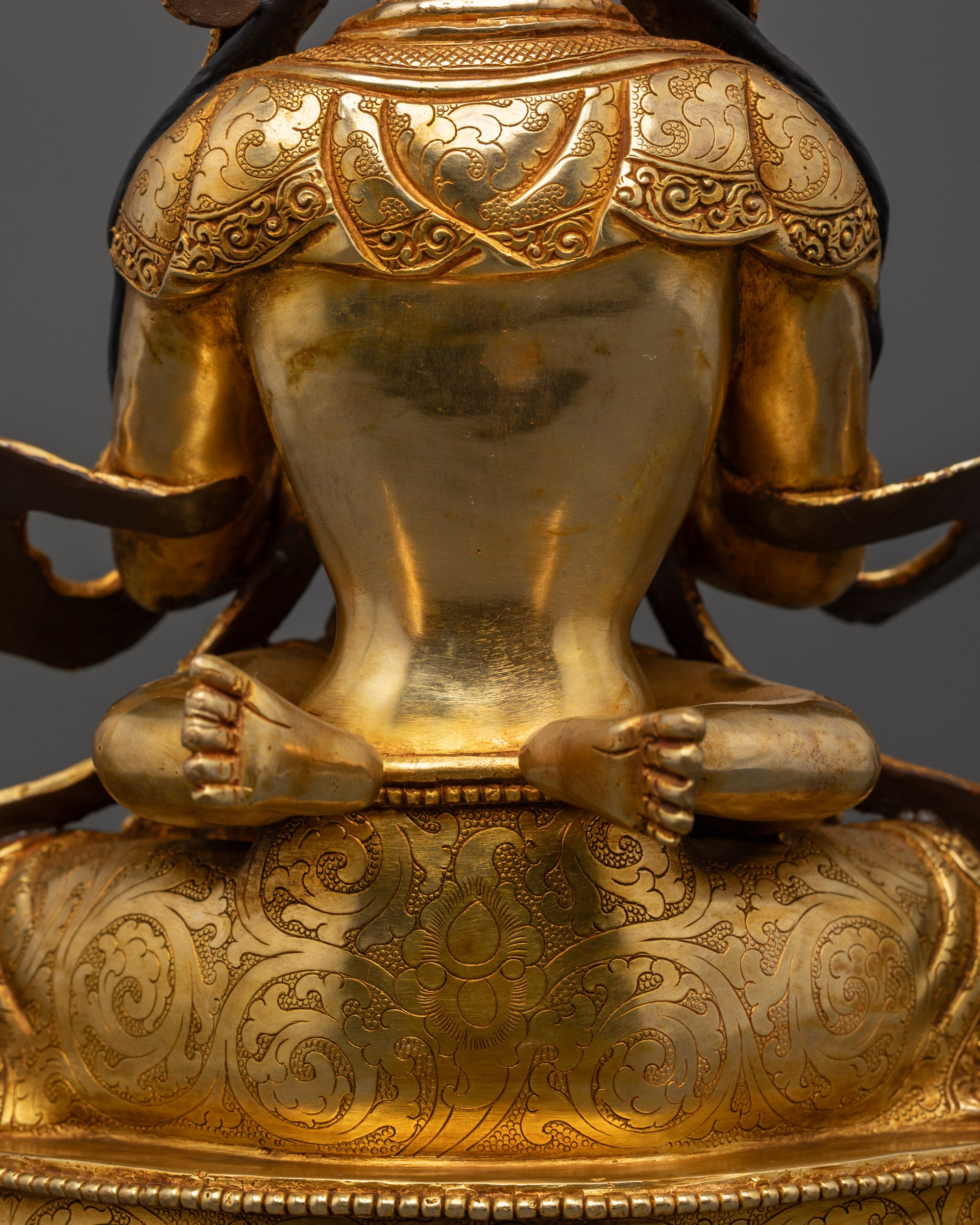 Sacred Vajradhara Yab Yum Statue | Buddhist Himalayan art from Nepal