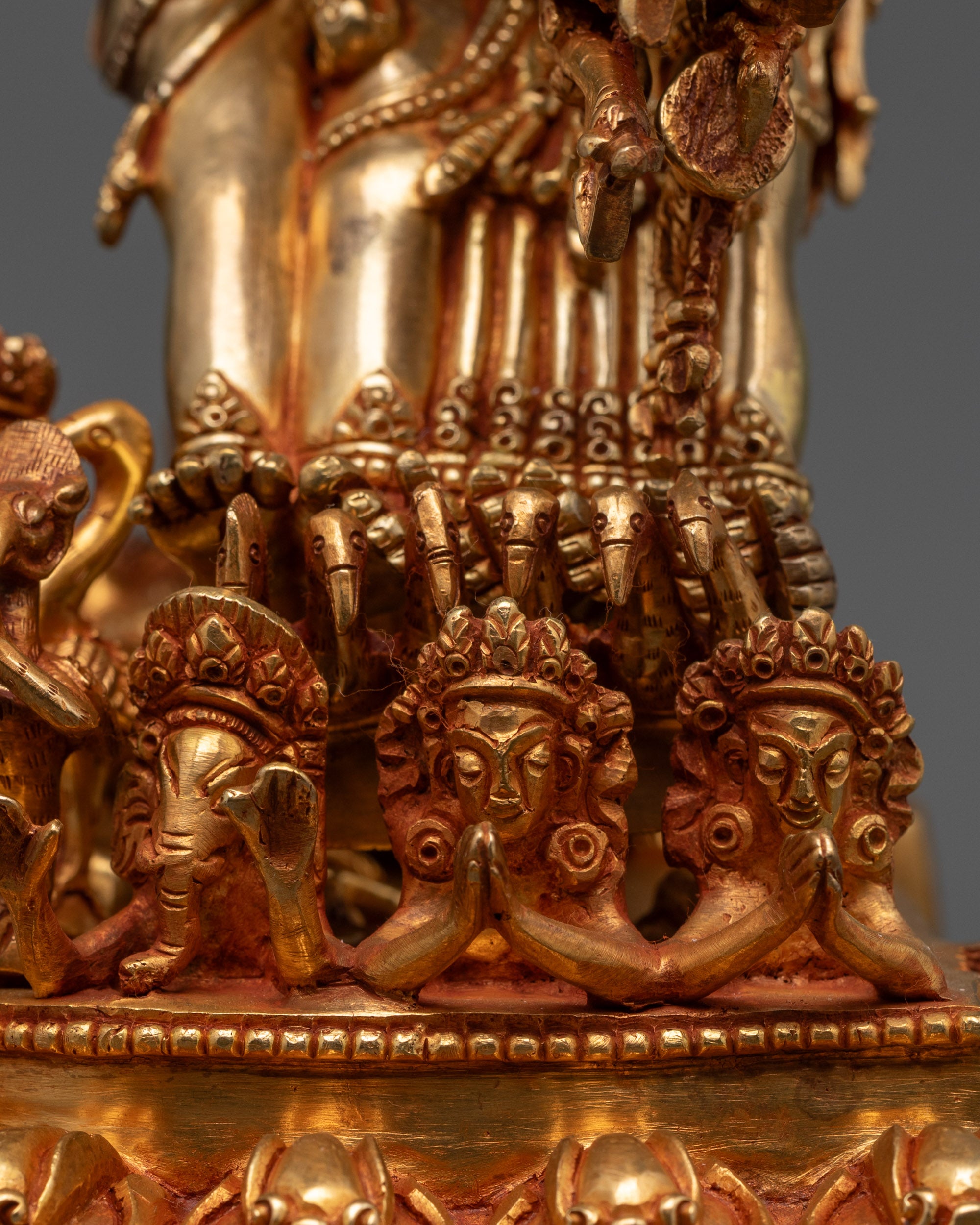 Handcrafted Yamantaka Statue | Wrathful Protector Statue from Nepal