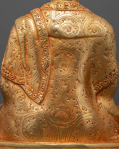 Handmade Karmapa Statue | Traditional Nepalese Buddhist Art