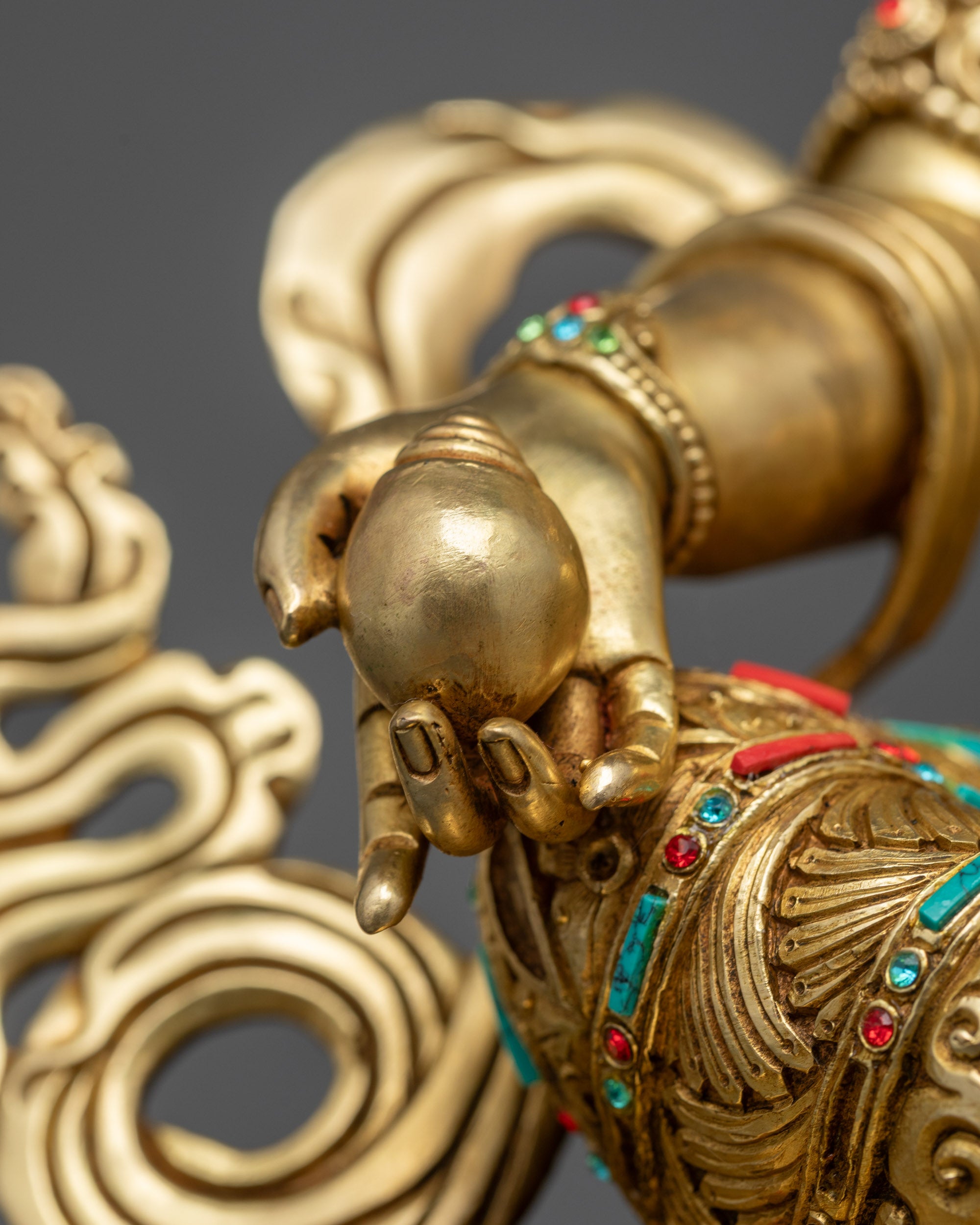 Premium Dzambhala Statue | Fortune Buddhist Figurine