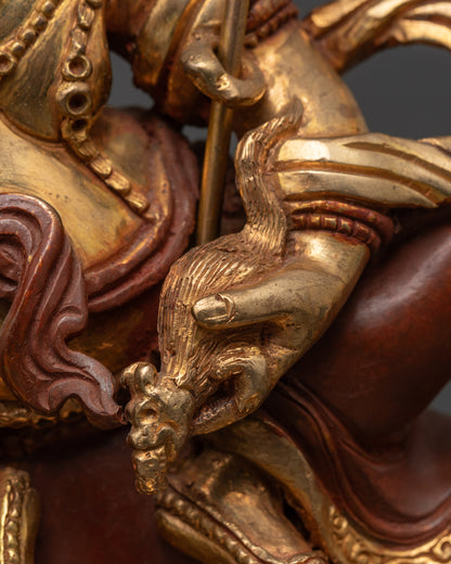 White Dzambhala Statue | Spiritual Protector & Wealth Bringer